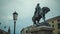 Garibaldi Bronze statue in Rovigo 