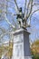 The Garibaldi Monument in Washington Square Park.
