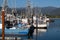 Garibaldi, Oregon, USA, August, 8, 2019, Port of Garibaldi on the Pacific Ocean in Northwest Oregon, fishing boats