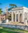 The Garibaldi Ossuary Mausoleum on the Janiculum hill in Rome, Italy.