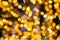 Garland burning fire golden defocus christmas decor pattern background festive