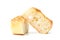 Garlic Bread homemade isolate on white background