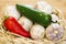 Garlic and Chilli Basket Close-up