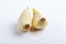 Garlic cloves. Isolated photograph