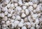 Garlic on the counter of eastern market