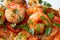 Garlic shrimp pinchos tapas from Spain