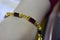 Garnet Bracelet Is a bracelet Gold decorated with rare