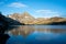 Garnet Lake and Banner Peak on the John Muir Trail