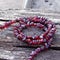 Garnet necklace