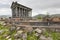 Garni, ARMENIA - May 02,2016 : Ancient Garni pagan Temple, the h