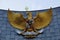 Garuda Pancasila (Indonesian five principles) with a natural background