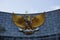 Garuda Pancasila (Indonesian five principles) with a natural background