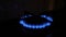 Gas Burner Closeup View in the Dark