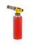 Gas can with manual torch burner