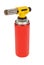 Gas can with manual torch burner