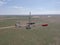 Gas Drilling Rig in Eastern Colorado Plains