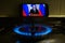 Gas at home for cooking. Natural gas also called fossil gas and Russian flag. Nord Stream is a natural gas pipeline through the