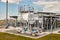 Gas industry. Tanks for storing liquefied gas and gas condensate at a gas production and processing plant