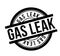 Gas Leak rubber stamp