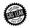 Gas Leak rubber stamp