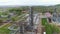 Gas and Oil Refinery Factory Area Panoramic View