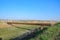 Gas pipeline through irrigation canal in a protective steel pipe