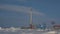 Gas producing wells in the Arctic field