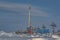 Gas producing wells in the Arctic field