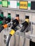 Gas pump nozzles