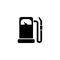 Gas Station, Gasoline Fuel, Petrol Flat Vector Icon