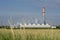 Gas-steam combined cycle power plant Malzenice, Slovakia. The power plant incinerates natural gas