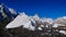 Gasherbrum massif and Baltoro glacier, K2 Base Camp, Pakistan