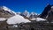 Gasherbrum massif and Baltoro glacier, K2 Base Camp, Pakistan