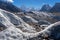 Gasherbrum massif mountain and Mitre peak, K2 trek, Pakistan
