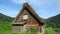 Gasho house in Gokayama in Japan