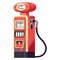 Gasoline filling station equipment fuel pump, machinery, hose