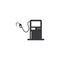 gasoline refueling station vector illustration