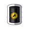 gasoline tank icon stock