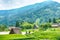 Gassho-zukuri houses at Ainokura village, Gokayama area, Nanto City, Toyama Prefecture, Japan. UNESCO