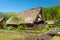 Gassho-zukuri houses in Gokayama Village. Gokayama has been insc