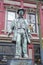 Gassy Jack statue - founder of Gastown Vancouver - VANCOUVER - CANADA - APRIL 12, 2017
