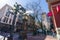 Gastown Steam Clock and downtown beautiful street view. Vancouver, Canada