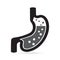 Gastritis icon, medical sign