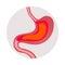 Gastritis Symptom Icon