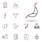 Gastroenterology colored line icon. Medical icons universal set for web and mobile