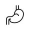 Gastroenterology vector thin line icon