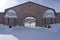 Gate of Abashiri Prison, the northernmost prison in Japan, in Abashiri, Hokkaido, Japan