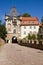 The gate of the Albrechtsburg castle in Meissen