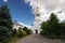 Gate bell tower of the assumption zilantov monastery, Kazan, Russia