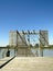 Gate on a boat dock.